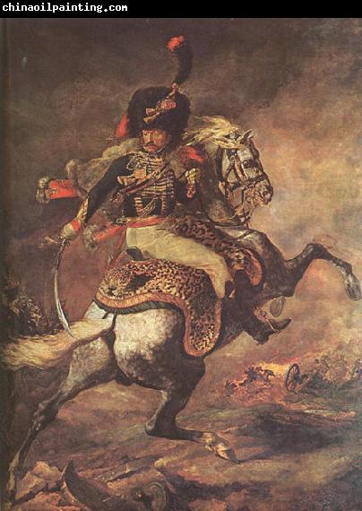 Jean Louis Voille Charging Chasseur by Theodore Gericault