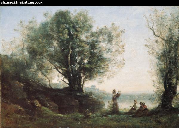 Jean-Baptiste-Camille Corot Orpheus Lamenting Eurydice