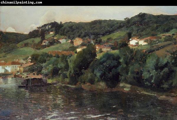 Joaquin Sorolla Y Bastida Asturian Landscape