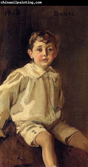 Joaquin Sorolla Portrait of Basel Mundy