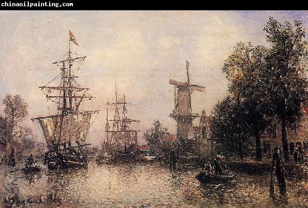 Johan Barthold Jongkind The Port of Rotterdam