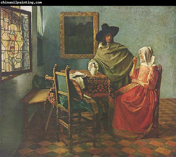 Johannes Vermeer The Wine Glass