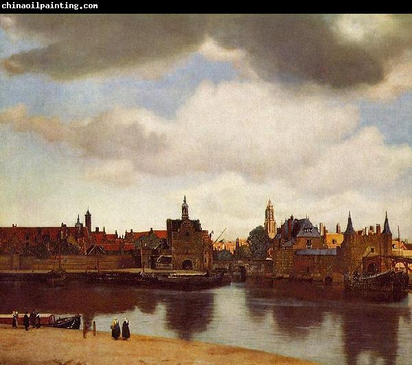 Johannes Vermeer View on Delft.