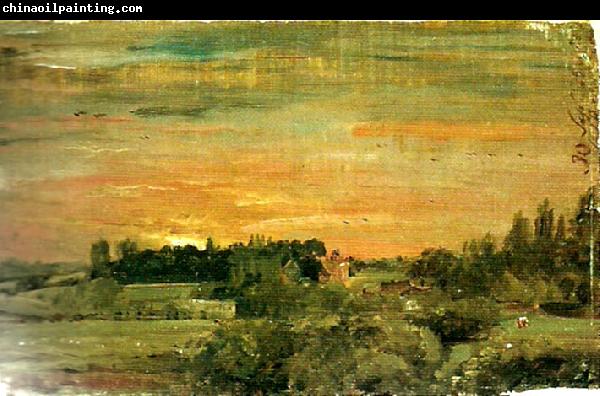 John Constable east bergholt rectory