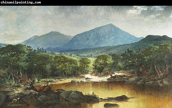 John Mix Stanley River in a Mountain Landscape