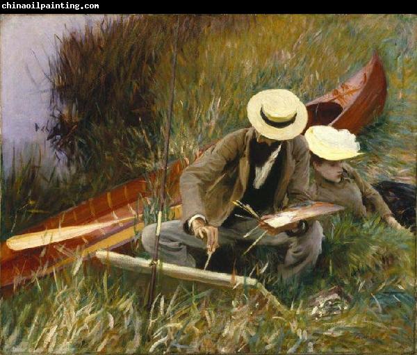 John Singer Sargent An Out of Doors Study