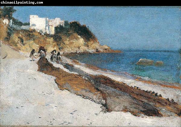 John Singer Sargent Beach Scene