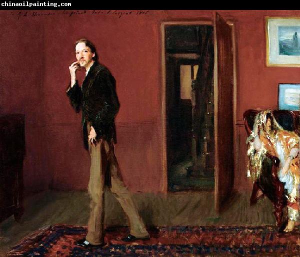 John Singer Sargent Robert Louis Stevenson and His Wife