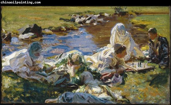 John Singer Sargent Dolce Far Niente