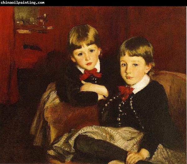 John Singer Sargent Sargent John Singer Portrait of Two Children aka The Forbes Brothers