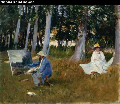 John Singer Sargent Sargent MonetPainting