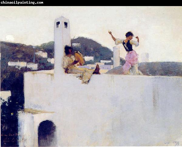 John Singer Sargent Sargent  Capri