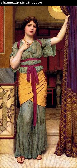 John William Godward Pompeian Lady