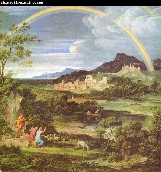 Joseph Anton Koch Heroische Landschaft mit dem Regenbogen