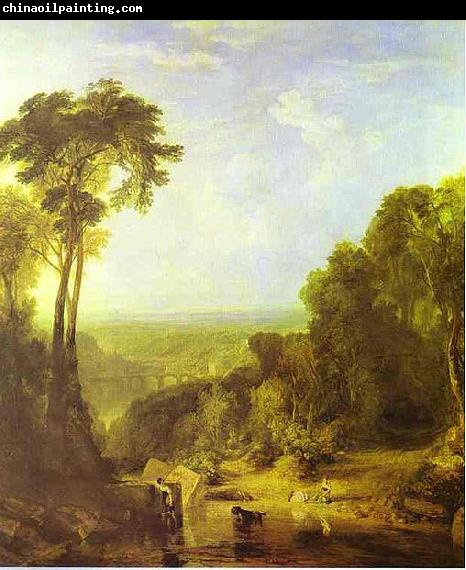 Joseph Mallord William Turner Crossing the Brook by J. M. W. Turner