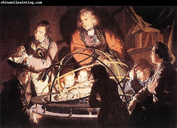 Joseph Wright A Philosopher Lecturing with a Mechanical Planetary