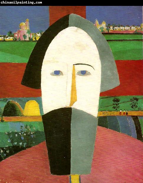 Kazimir Malevich head of a peasant