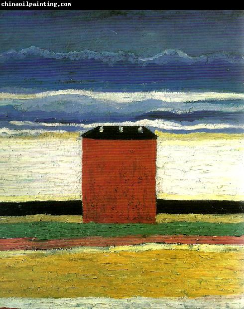 Kazimir Malevich red house