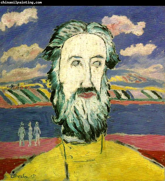 Kazimir Malevich head of a peasant