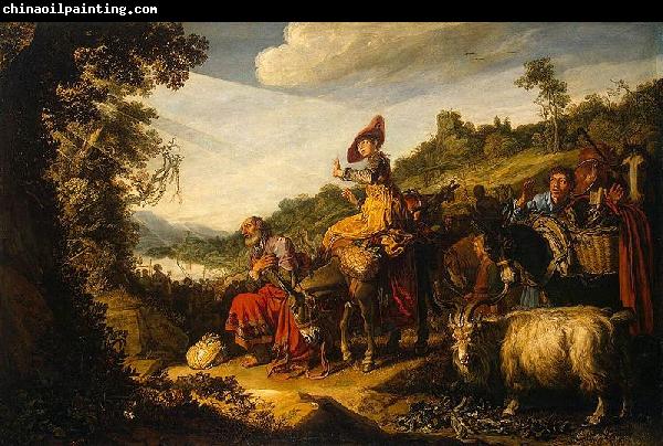 LASTMAN, Pieter Pietersz. Abraham s Journey to Canaan