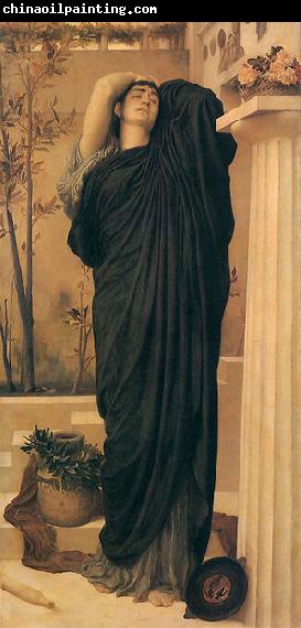 Lord Frederic Leighton Electra at the Tomb of Agamemnon