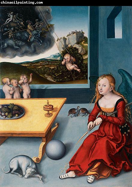 Lucas Cranach Die Melancholie