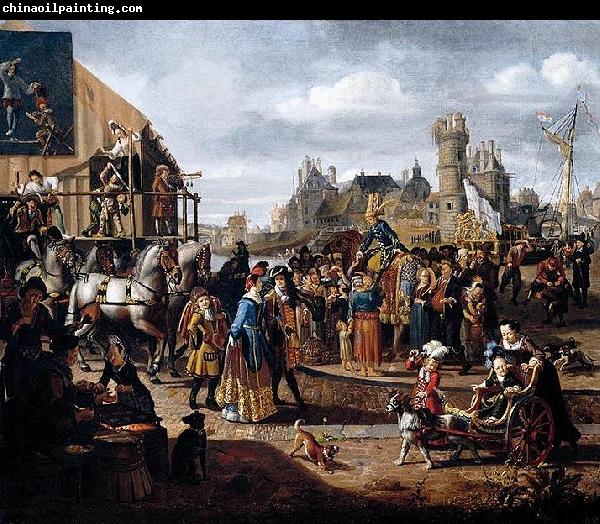 Matthys Naiveu Carnival Scene