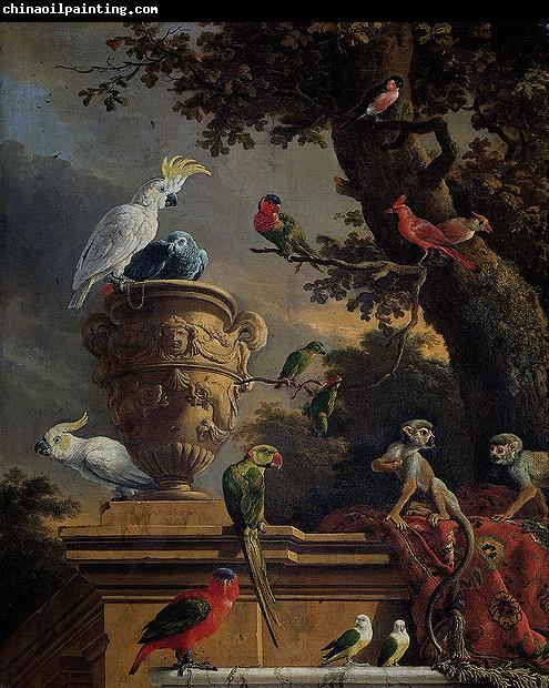 Melchior de Hondecoeter The Menagerie