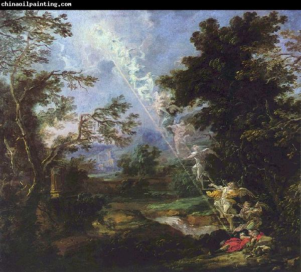 Michael Willmann Landscape with the Dream of Jacob