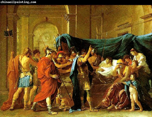 Nicolas Poussin la mort de germanicus