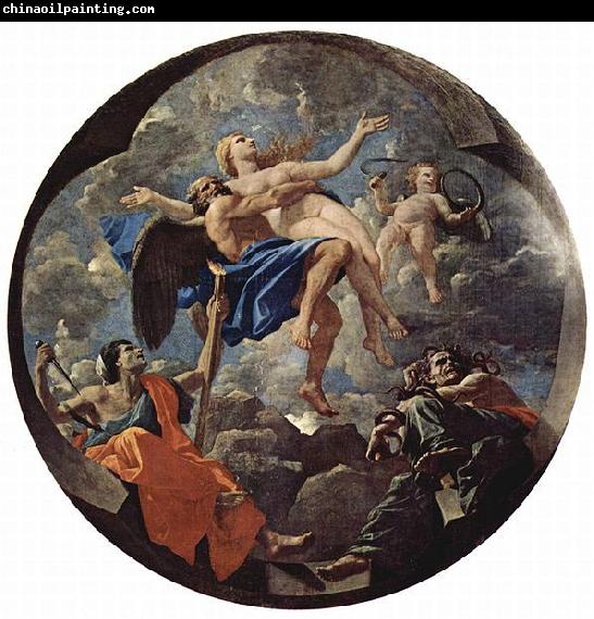 Nicolas Poussin Die Zeit und die Wahrheit, Allegorie, Tondo