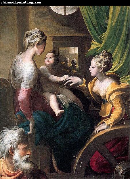 PARMIGIANINO Mystic Marriage of Saint Catherine