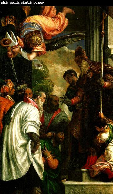 Paolo  Veronese consecration of st. nicholas