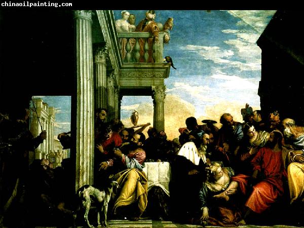 Paolo  Veronese feast in the house of simon