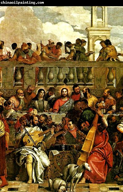 Paolo  Veronese details of marriage feast at cana