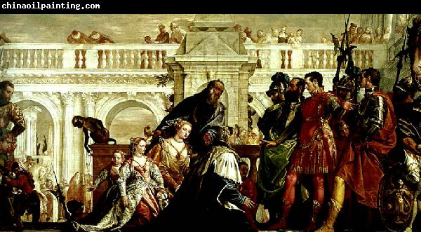 Paolo  Veronese the family of darus before alexander