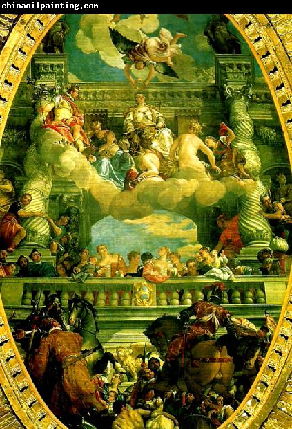 Paolo  Veronese venice triumphant