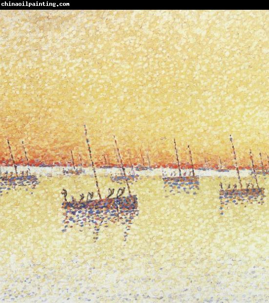 Paul Signac sardine fisbing