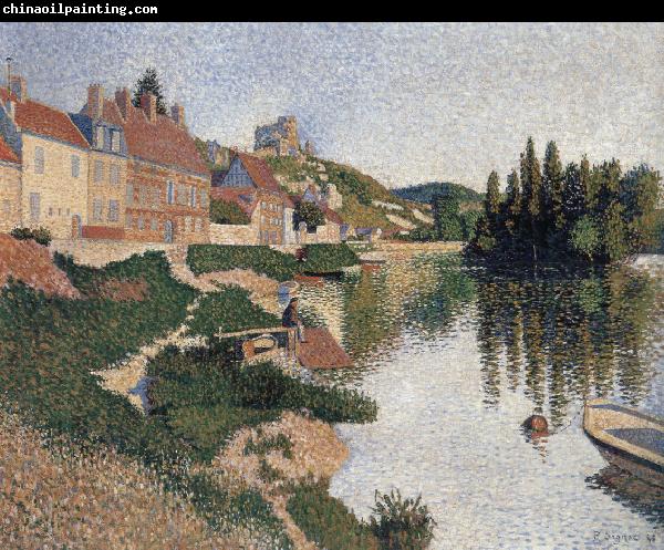 Paul Signac riverbbank les andelys