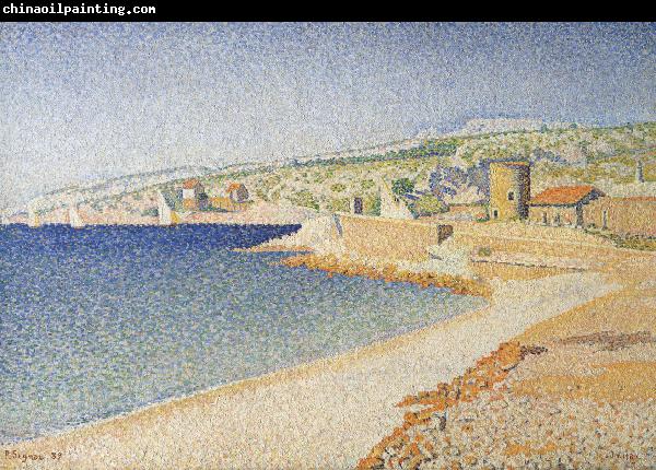 Paul Signac the jetty cassis opus