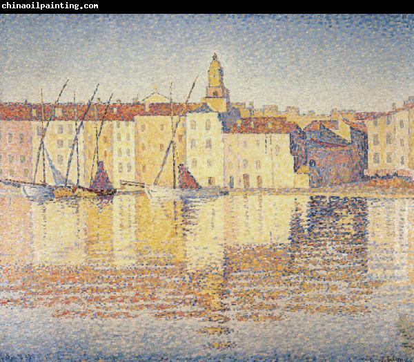 Paul Signac houses in the port saint tropez opus