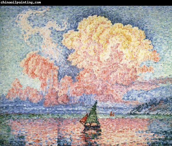 Paul Signac pink cloud