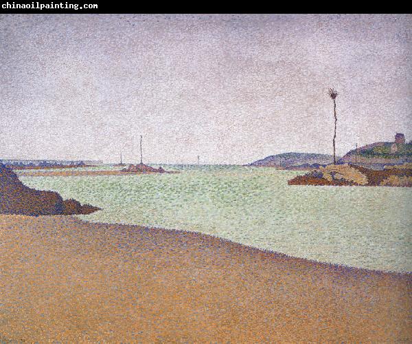 Paul Signac beacons at saint briac opus