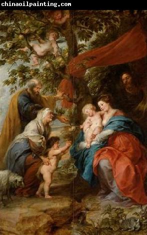 Peter Paul Rubens Holy Family under the Apple Tree