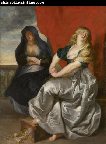 Peter Paul Rubens Reuige Magdalena und ihre Schwester Martha