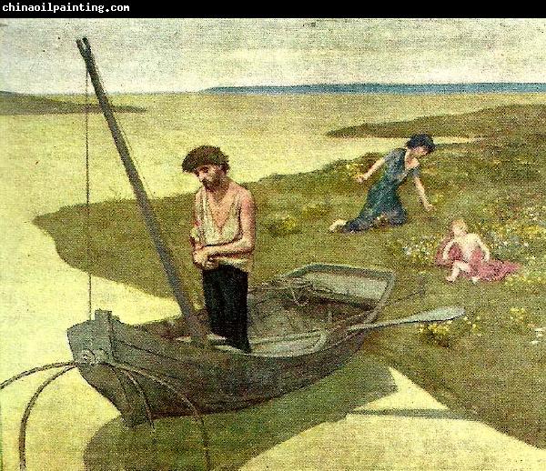 Pierre Puvis de Chavannes den fattige fiskaren