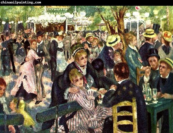 Pierre-Auguste Renoir bal pa moulin de la galette