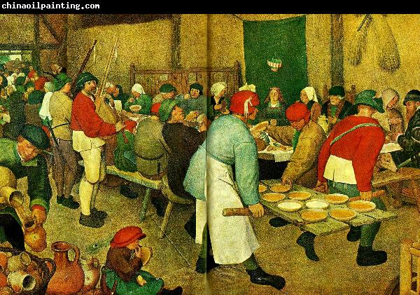 Pieter Bruegel flamlandskt bondbrollop,