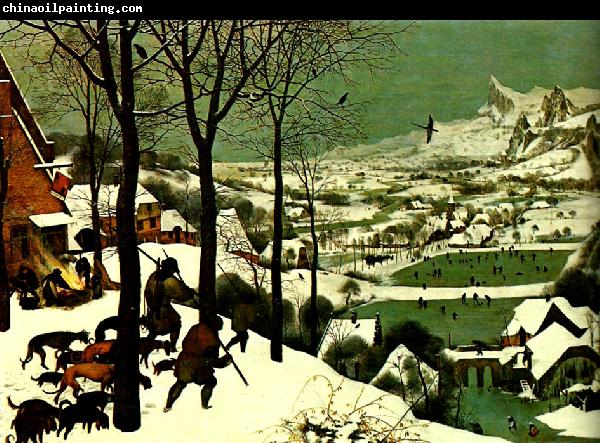 Pieter Bruegel jagare i sno