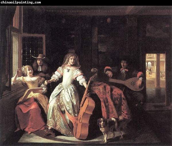 Pieter de Hooch A Musical Conversation